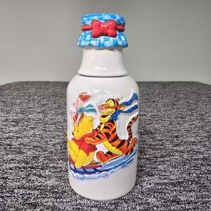 Vintage Disney Winnie the Pooh Tigger Ceramic Milk Bottle Jug Houston Harvest
